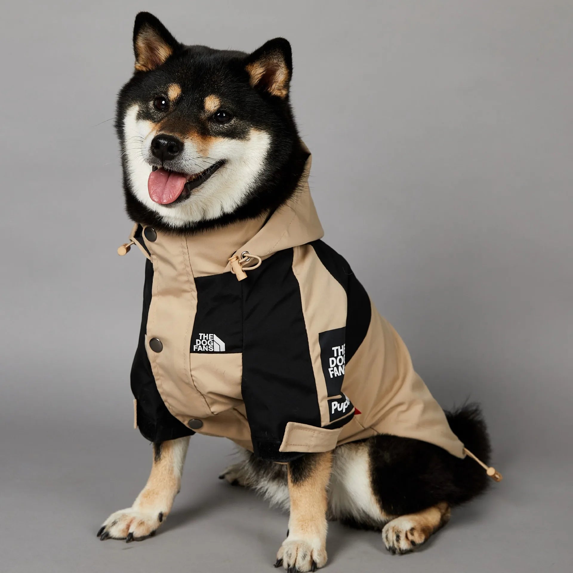 Soild Color Waterproof Dog Rain Coat S-5XL Large Dog Size Jacket Coat Windbreaker Pet Clothes 2 Legged Puppy Out Door Coat
